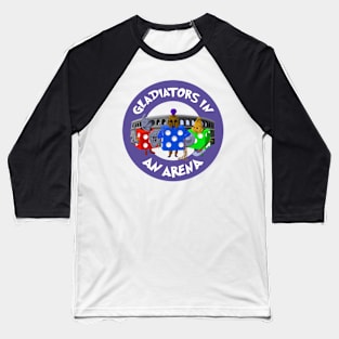 Gladiators in an Arena Baseball T-Shirt